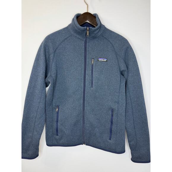 Patagonia Men's Better Sweater Fleece Jacket Blue Sz S - Picture 7 of 11